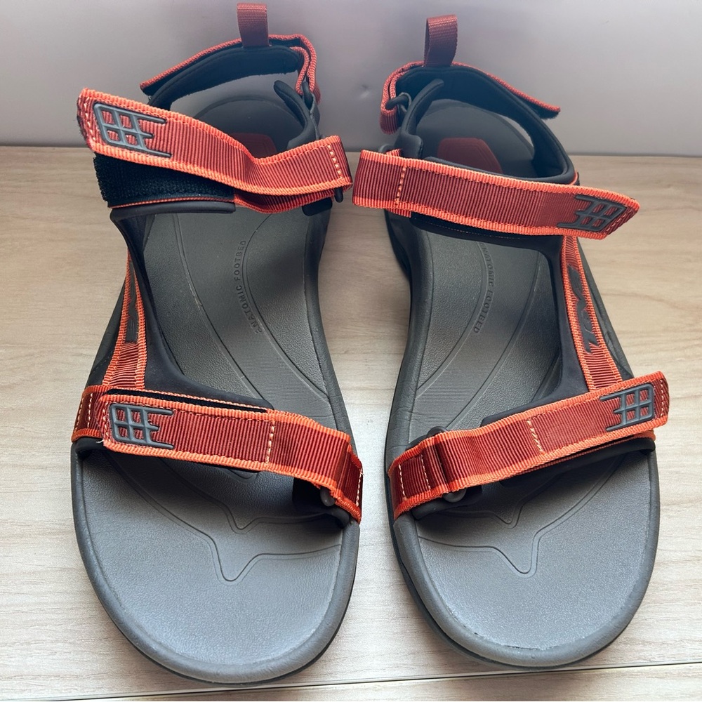 Teva Men's Sandals in Gray and Orange
